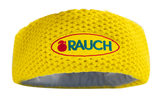 Gelbes RAUCH Strick-Stirnband